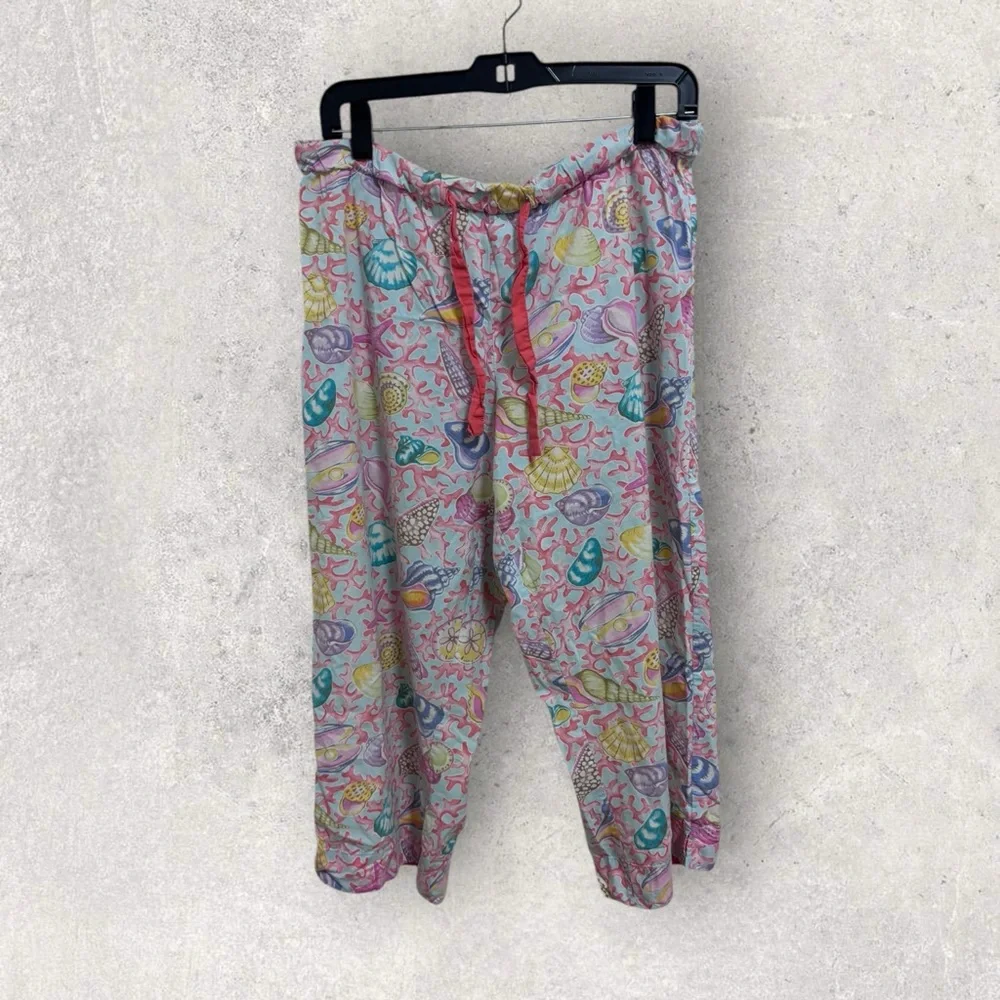 Nick & Nora cotton seashell pajama set - Picture 3 of 10
